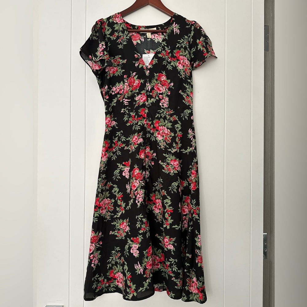 Staring at Stars flowery mid dress